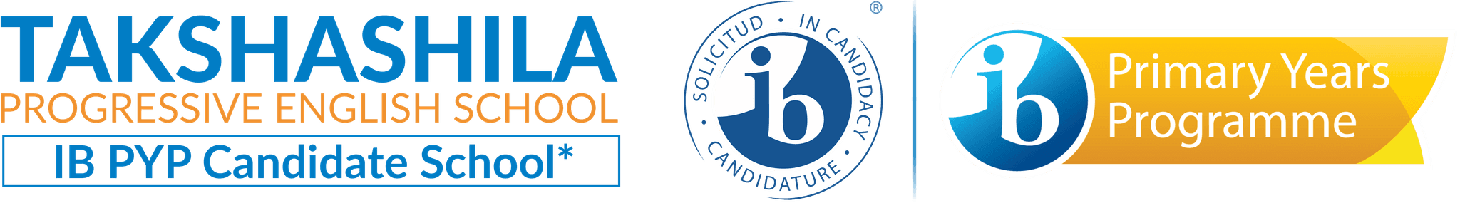 Takshashila Progressive English School Logo